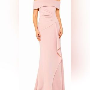 XSCAPE Scuba style formal dress